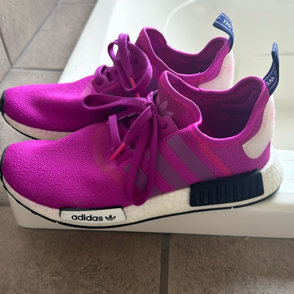 Adidas women’s NMD sneakers, size 8,beautiful color! Barely worn!